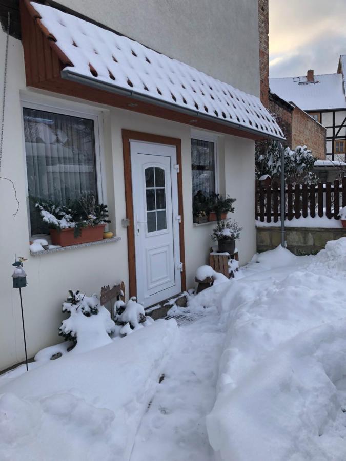 Am Mathildenbrunnen Klein Apartamento Quedlinburg Exterior foto